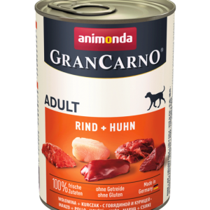 AN pies 400g GranCarno Adult wołowina/kura
