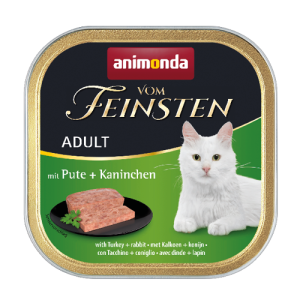 AN kot tacka 100g ADULT Indyk Królik