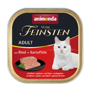 AN kot tacka 100g ADULT Wołowina Ziemniaki