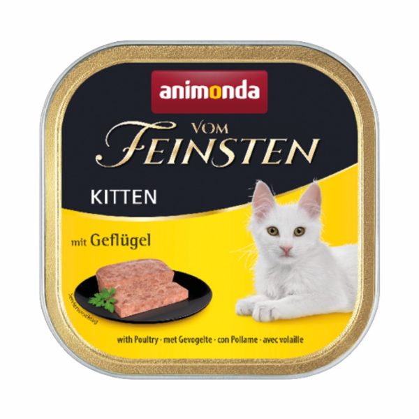 AN kot tacka 100g KITTEN Drób