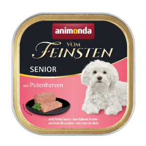 AN tacka pies 150g SENIOR serca indycze