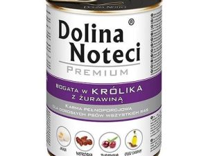 DN Premium 400g Królik z żurawiną puszka