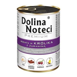 DN Premium 400g Królik z żurawiną puszka