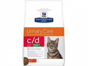 HILLS PD cat c/d urinary stress reduced cal.  8kg