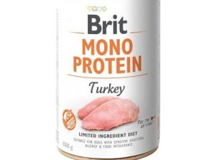 BRIT MONO PROTEIN TURKEY 400g puszka
