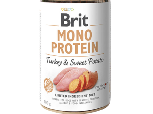 BRIT MONO PROTEIN TURKEY & SWEET POTATO 400g puszka